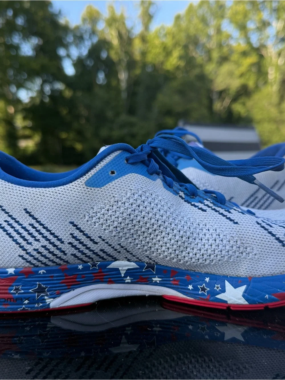 ASICS GEL-DS Trainer 24 4th of July Women’s Running Shoes Size 11
